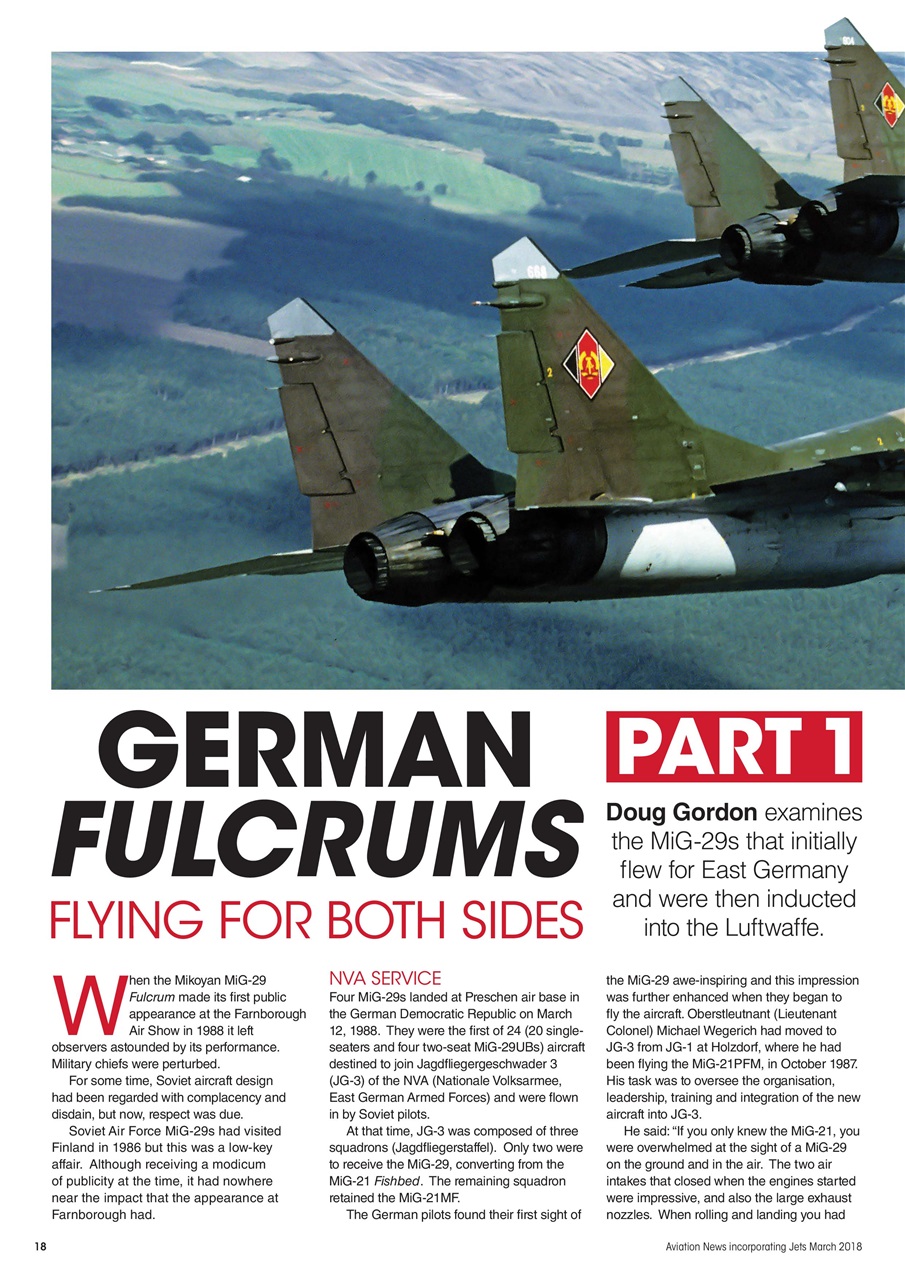 Aviation News Preview Pages