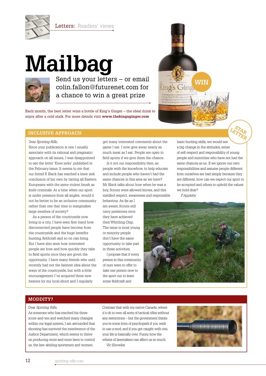 Sporting Rifle Preview Pages