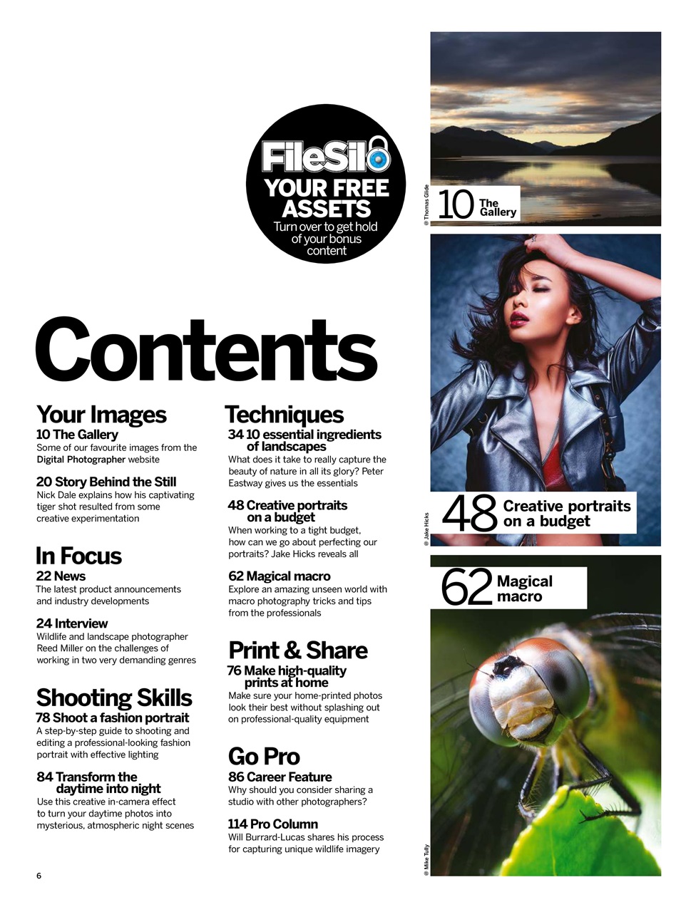 Digital Photographer Preview Pages