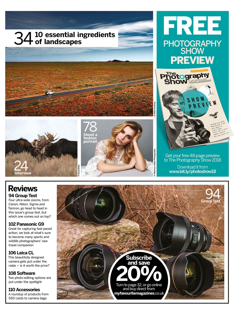 Digital Photographer Preview Pages