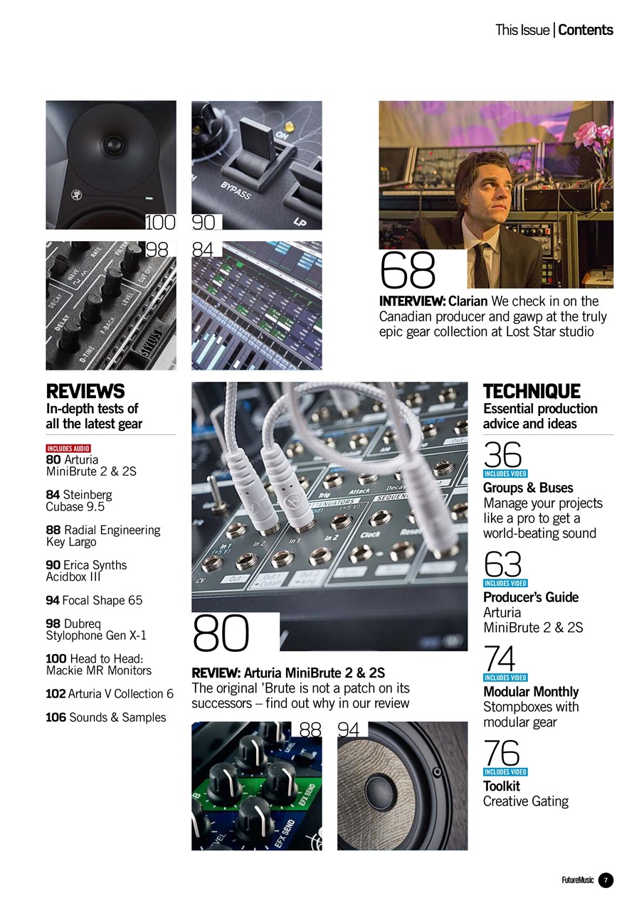Future Music Preview Pages