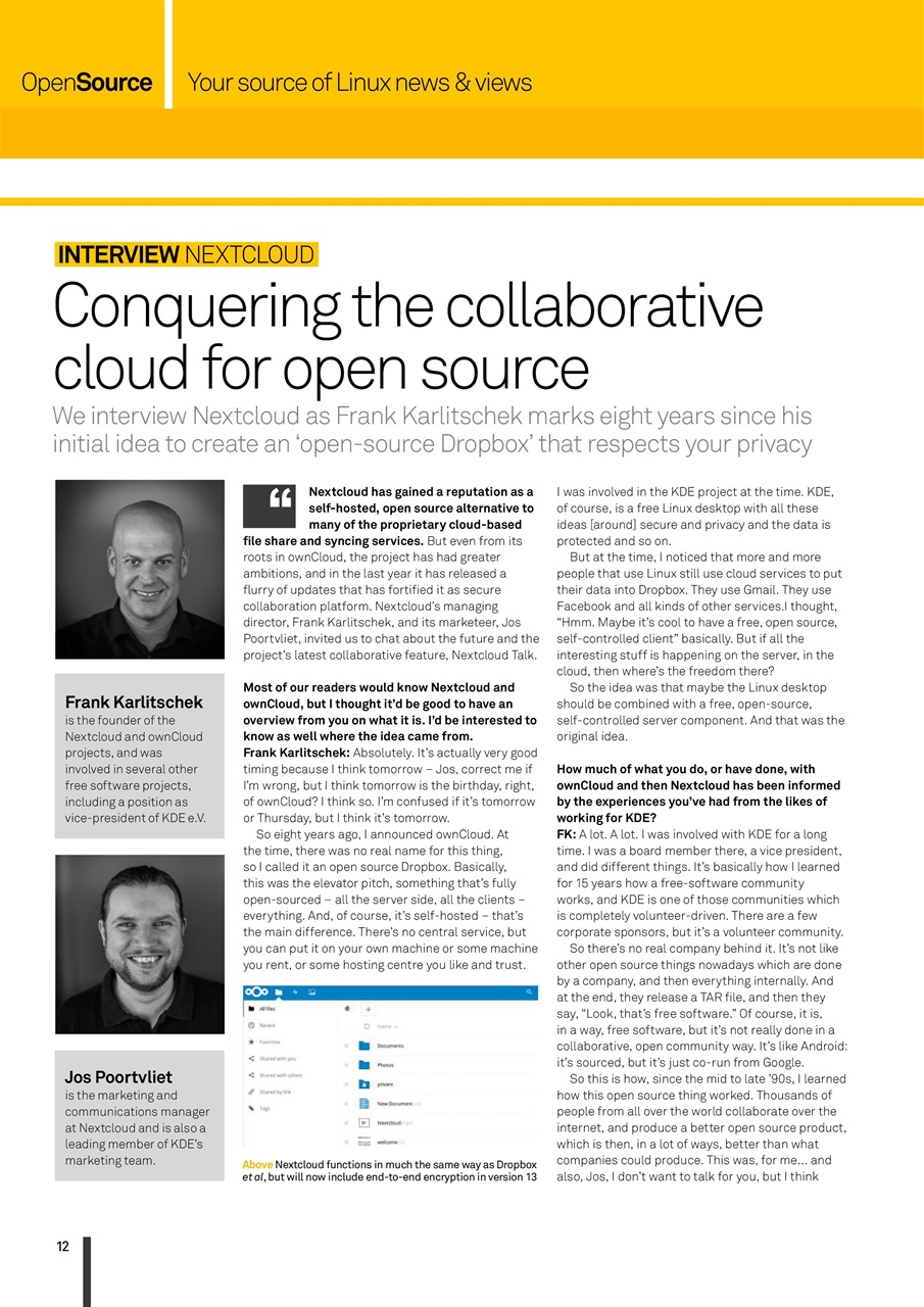 Linux User and Developer Preview Pages