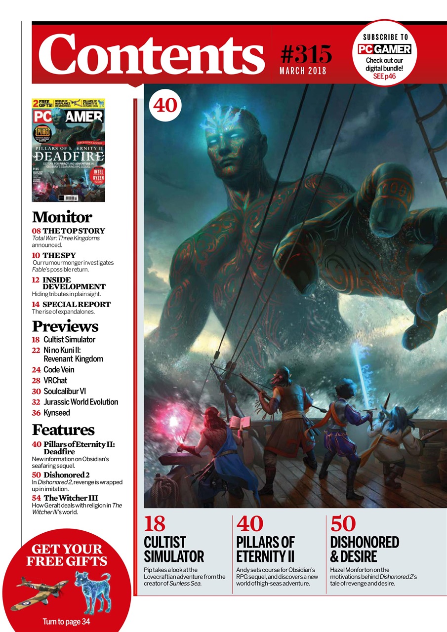 PC Gamer (UK Edition) Preview Pages