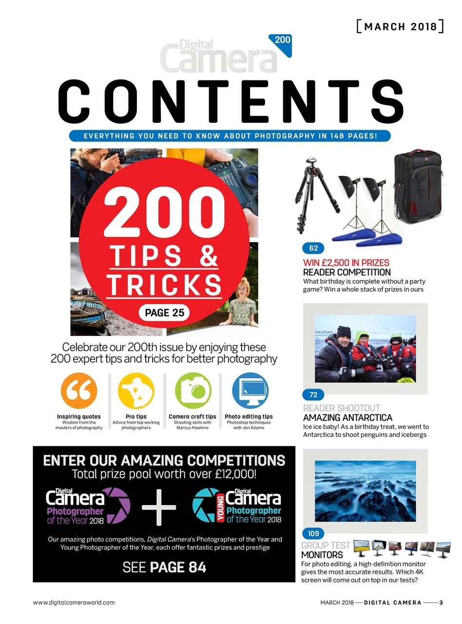 Digital Camera Magazine Preview Pages