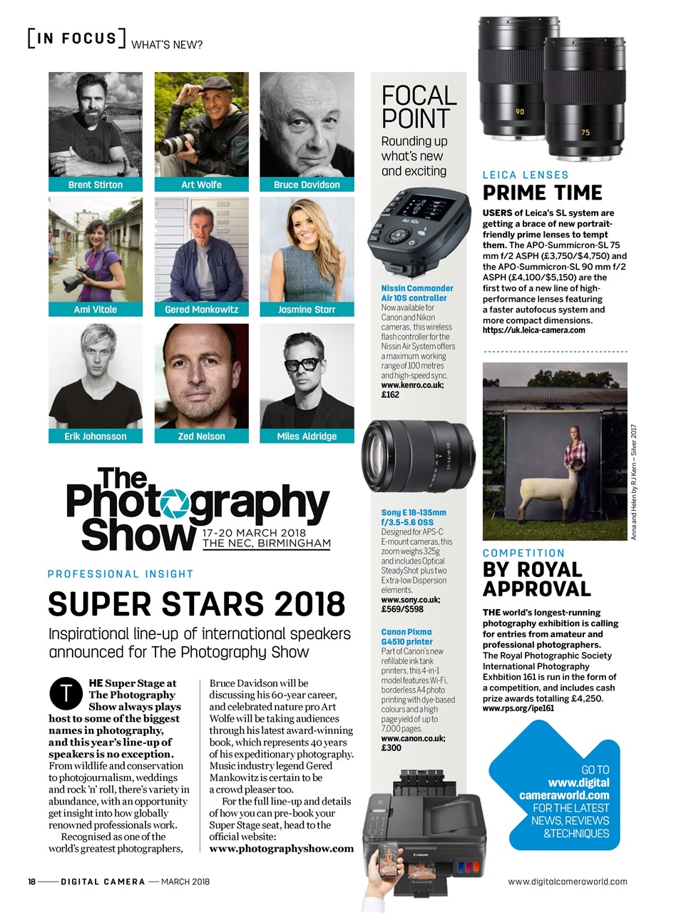 Digital Camera Magazine Preview Pages