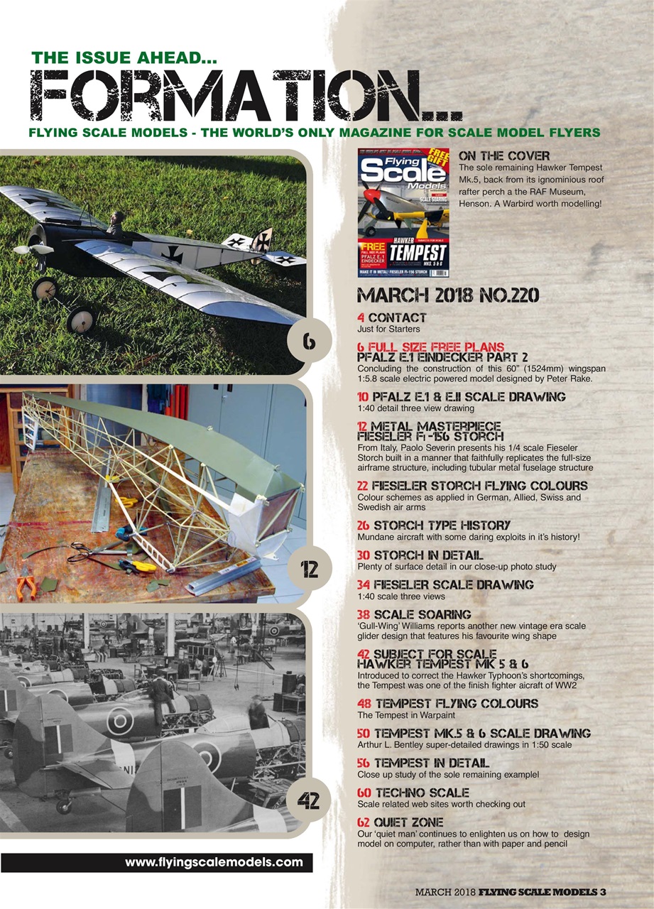 Flying Scale Models Preview Pages