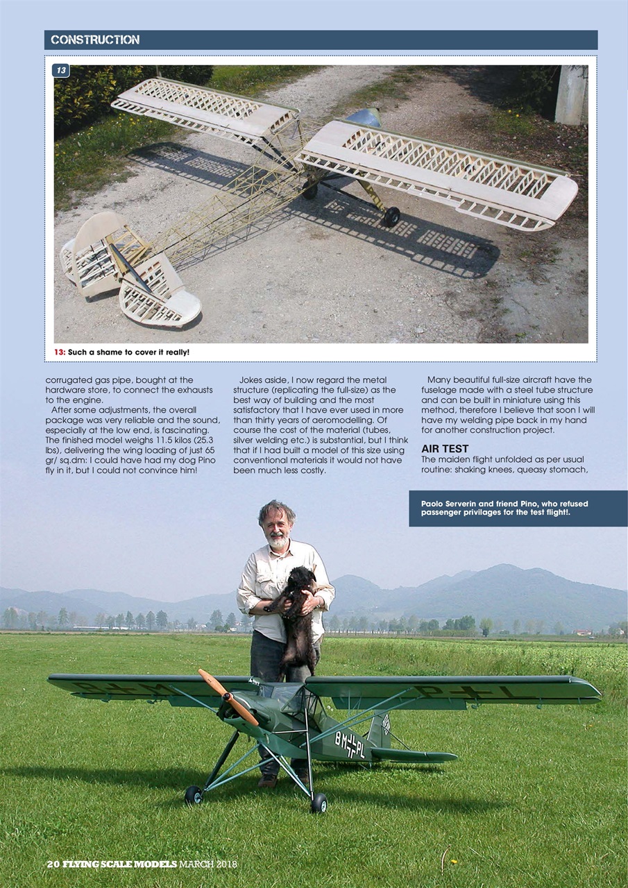 Radio Control Model Flyer Preview Pages