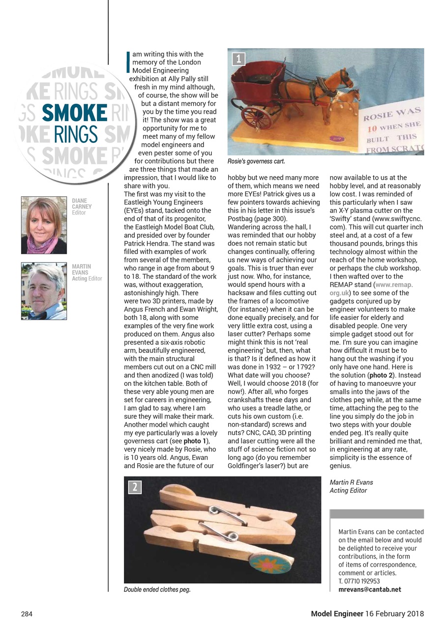 Model Engineer Preview Pages