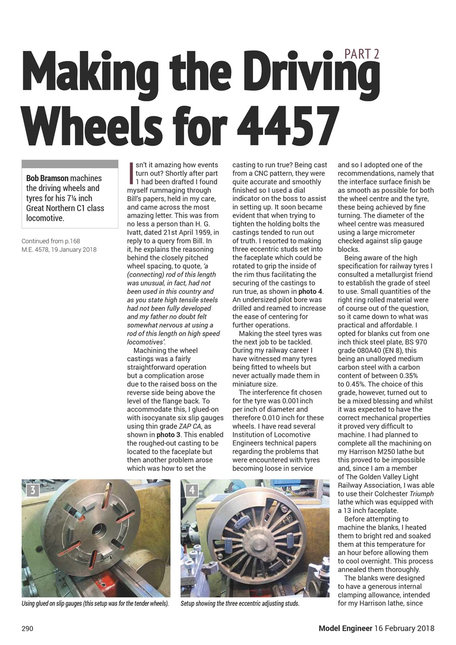 Model Engineer Preview Pages