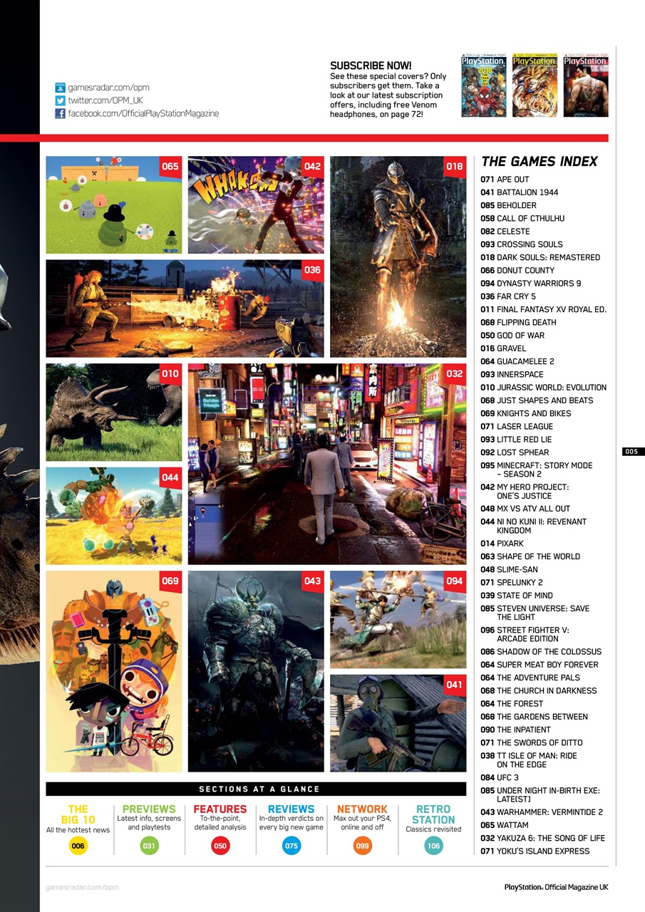 PLAY Magazine Preview Pages
