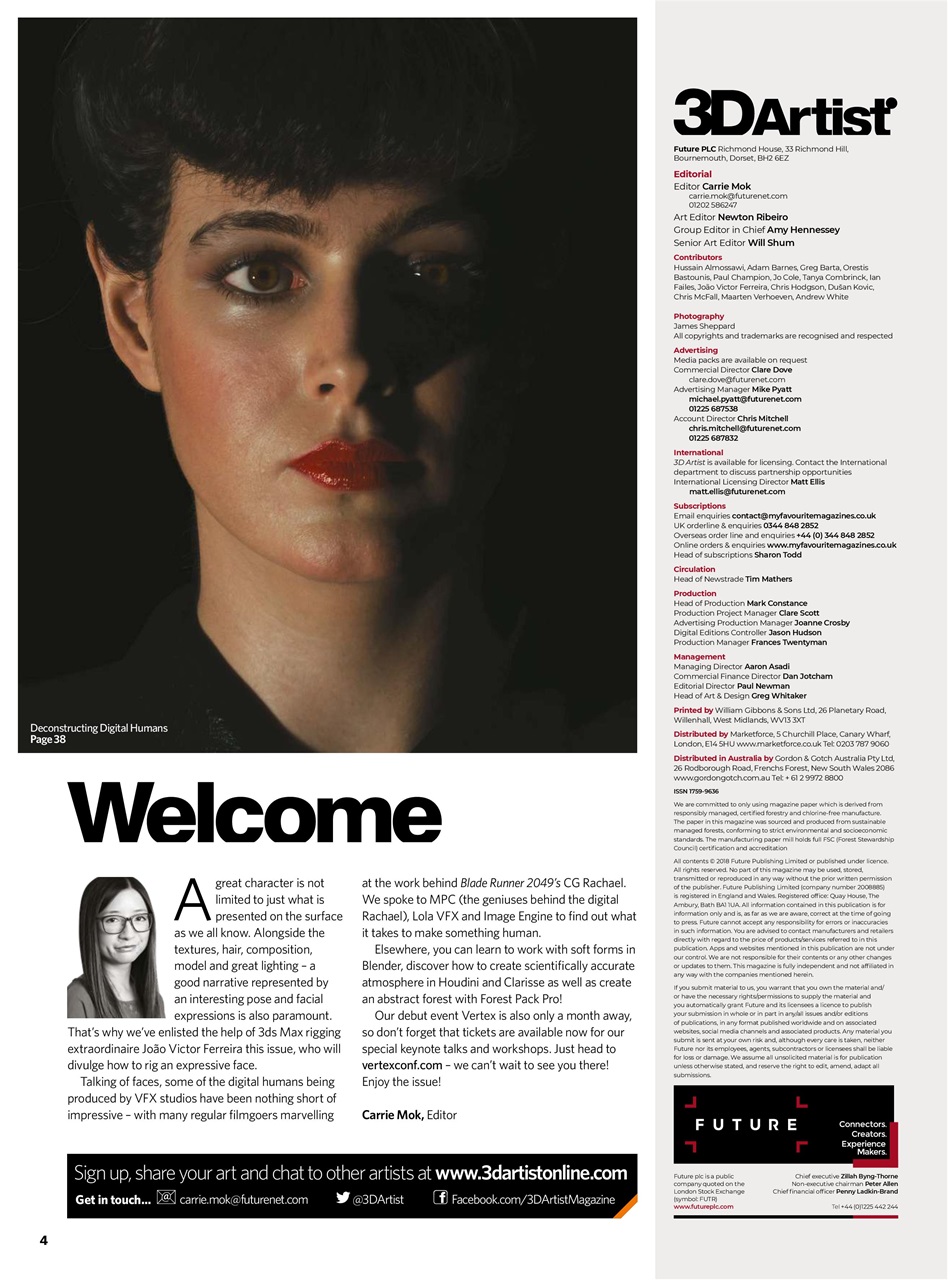 3D Artist Preview Pages