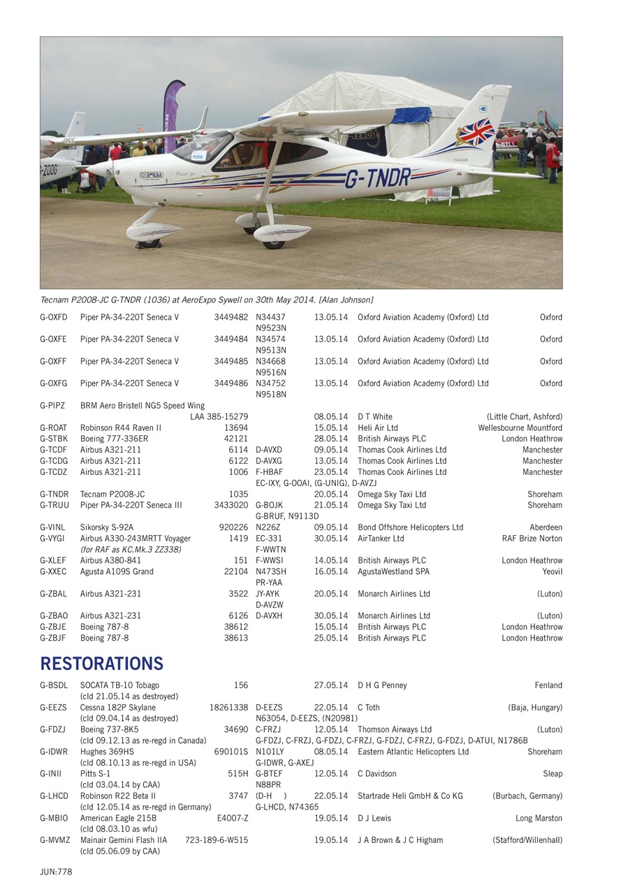 Air Britain News Preview Pages