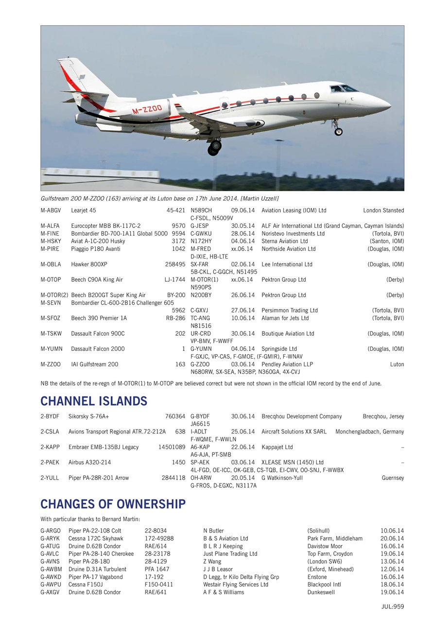 Air Britain News Preview Pages