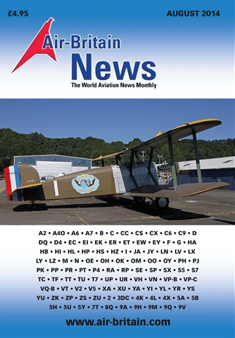 Air Britain News issue August-14