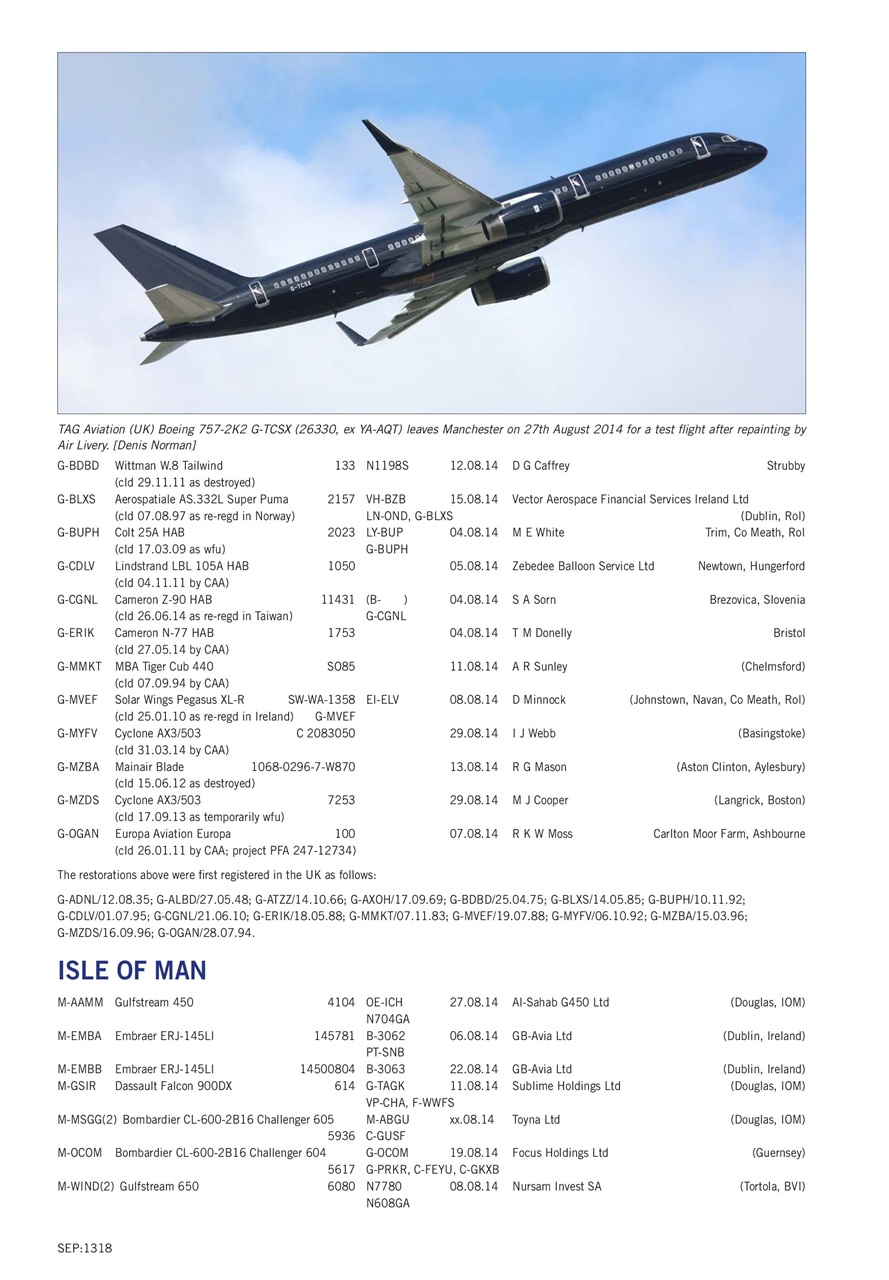Air Britain News Preview Pages
