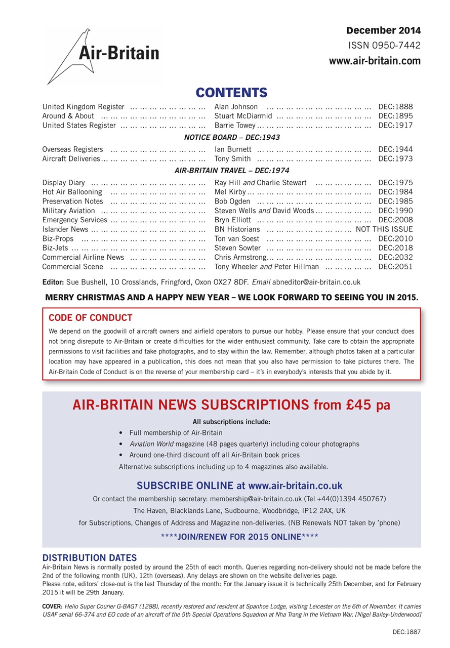 Air Britain News Preview Pages