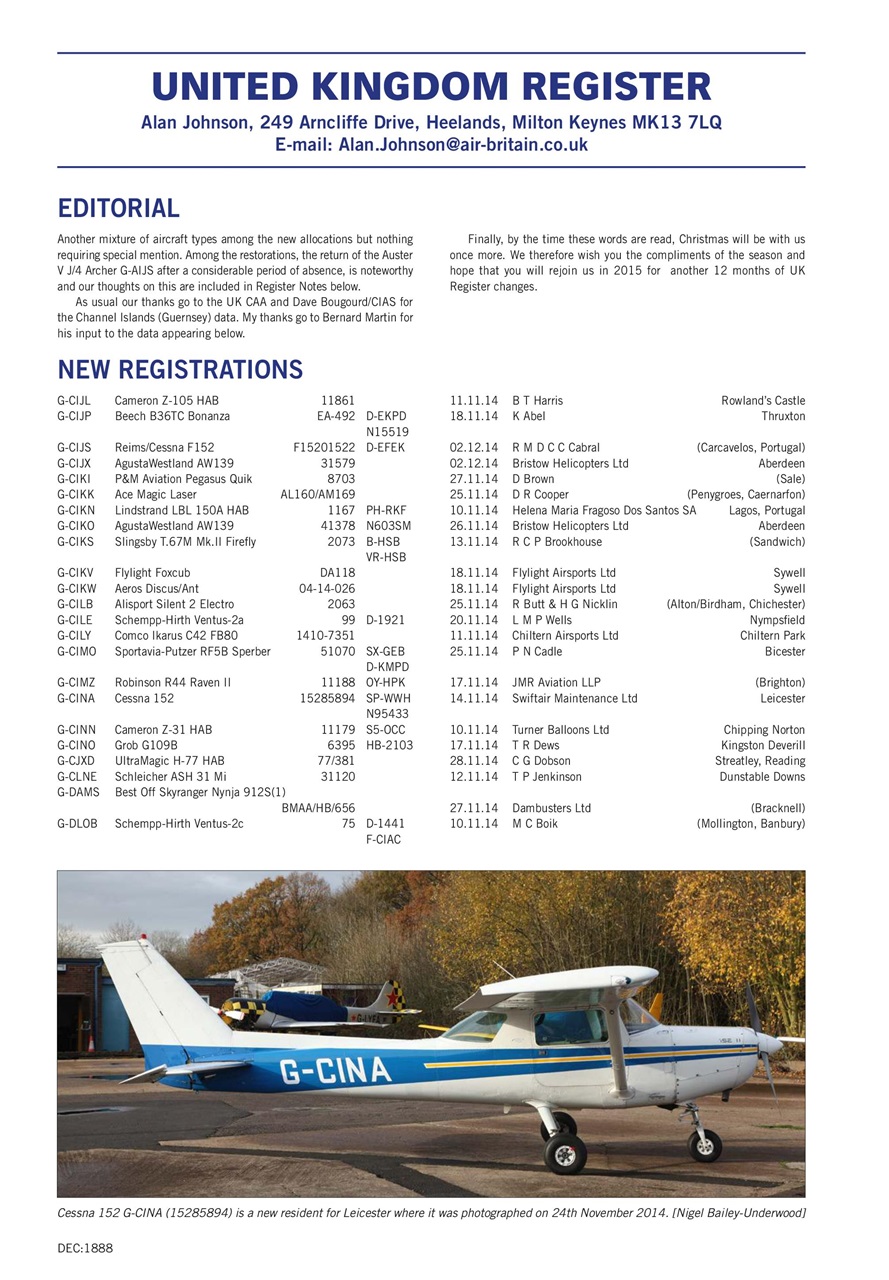 Air Britain News Preview Pages
