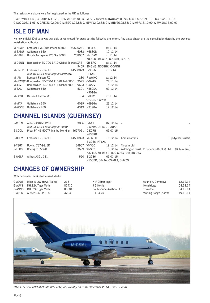 Air Britain News Preview Pages