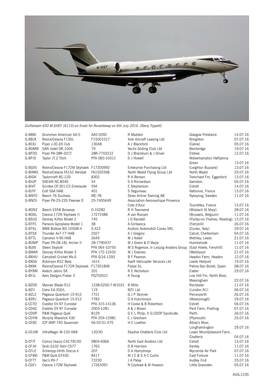 Air Britain News Preview Pages