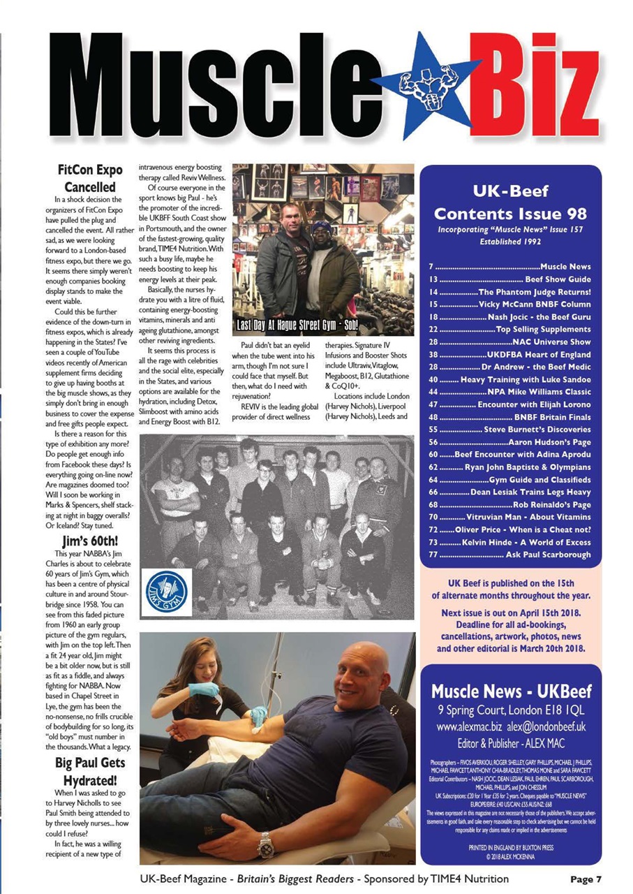 UK Beef Magazine Preview Pages