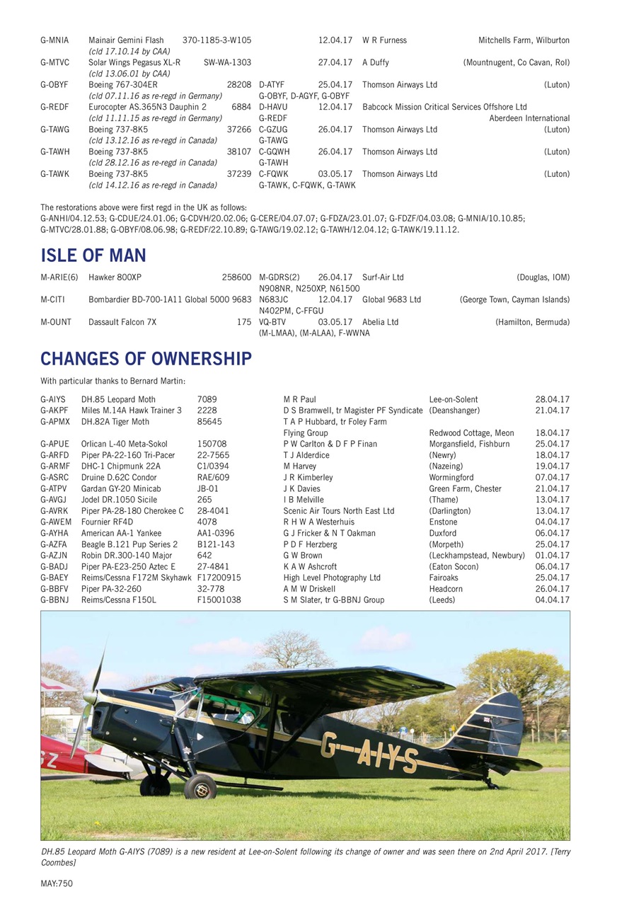 Air Britain News Preview Pages