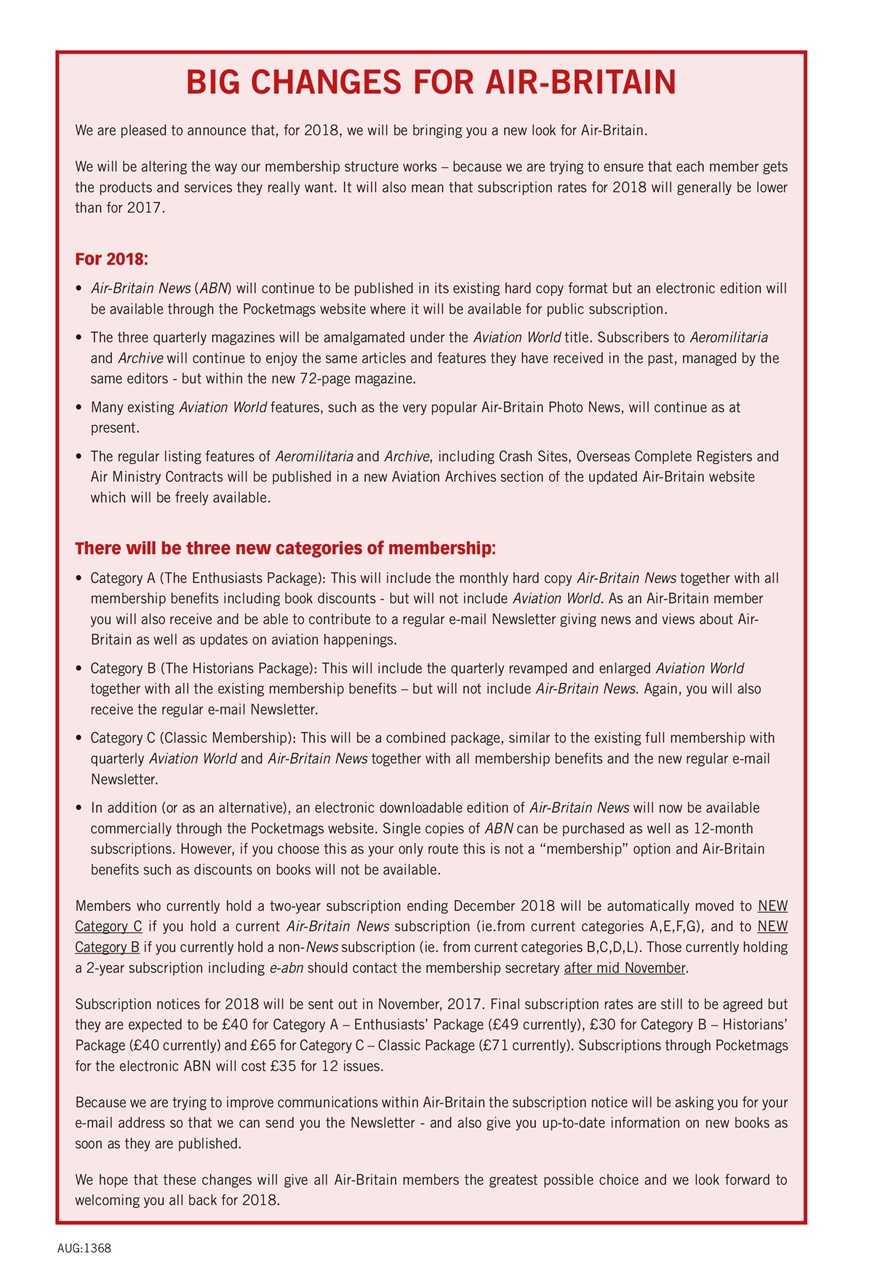 Air Britain News Preview Pages