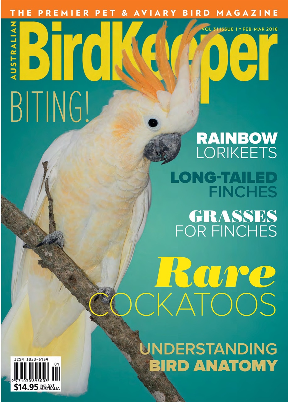Australian Birdkeeper Magazine Preview Pages