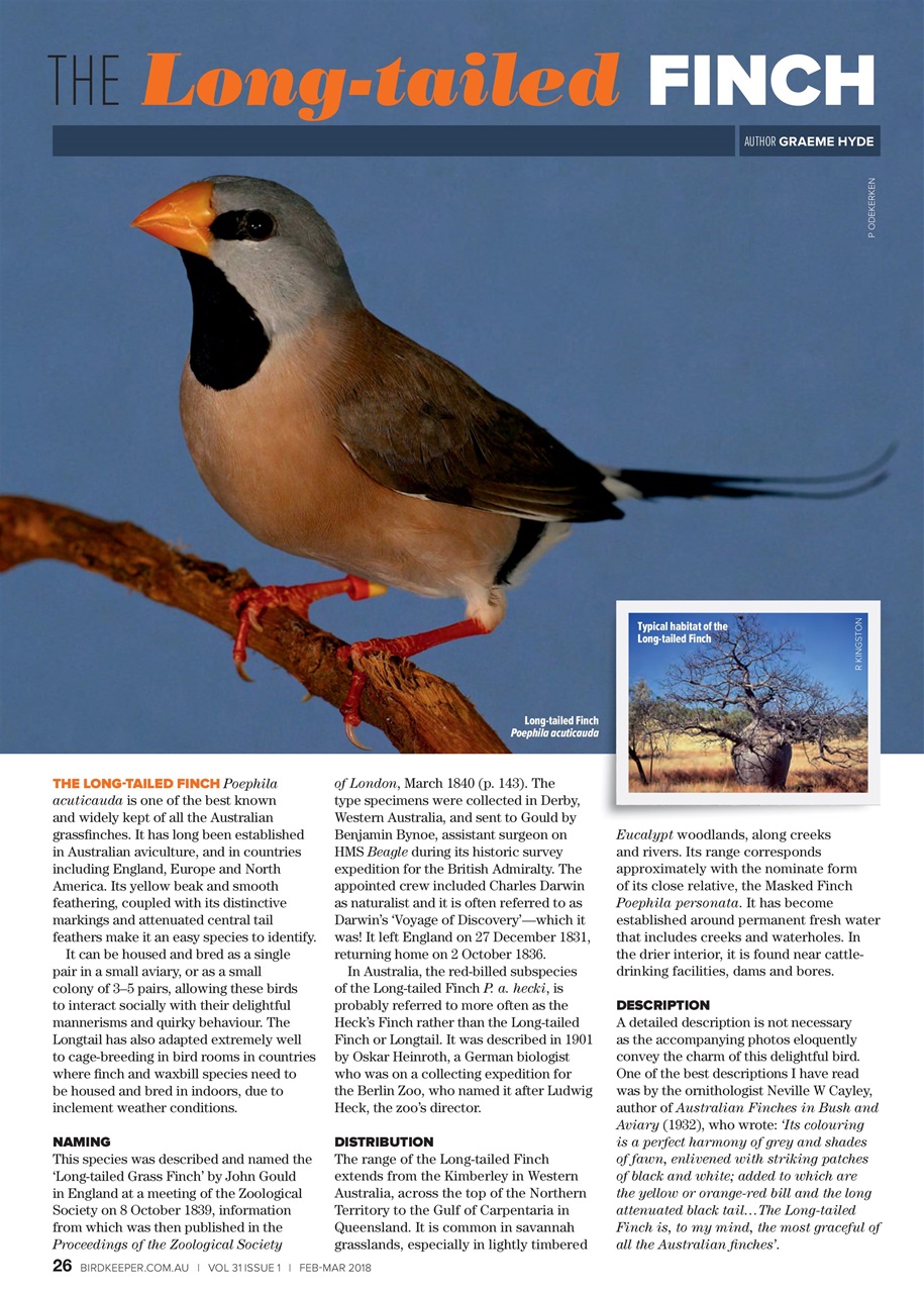 Australian Birdkeeper Magazine Preview Pages