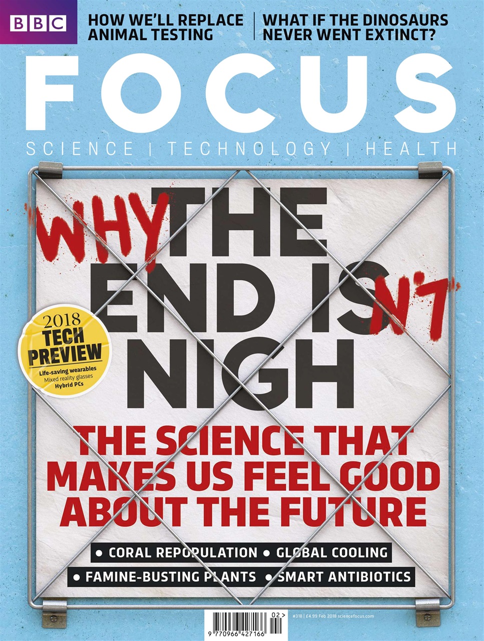 BBC Science Focus Magazine Preview Pages