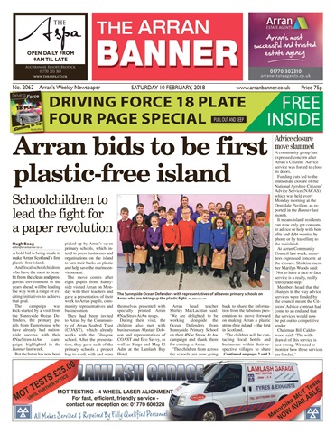 Arran Banner issue 10th February 2018