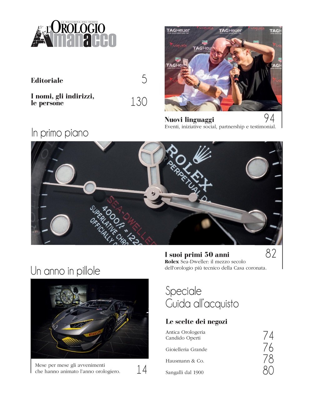 L'Orologio Preview Pages