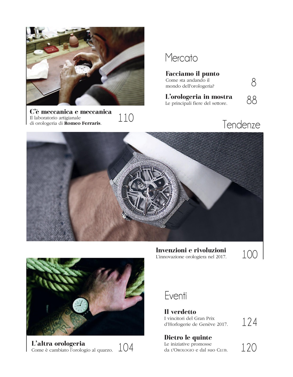 L'Orologio Preview Pages