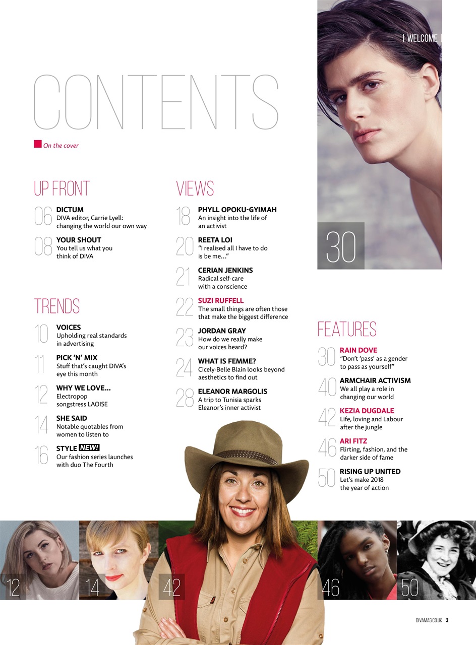 DIVA Magazine Preview Pages