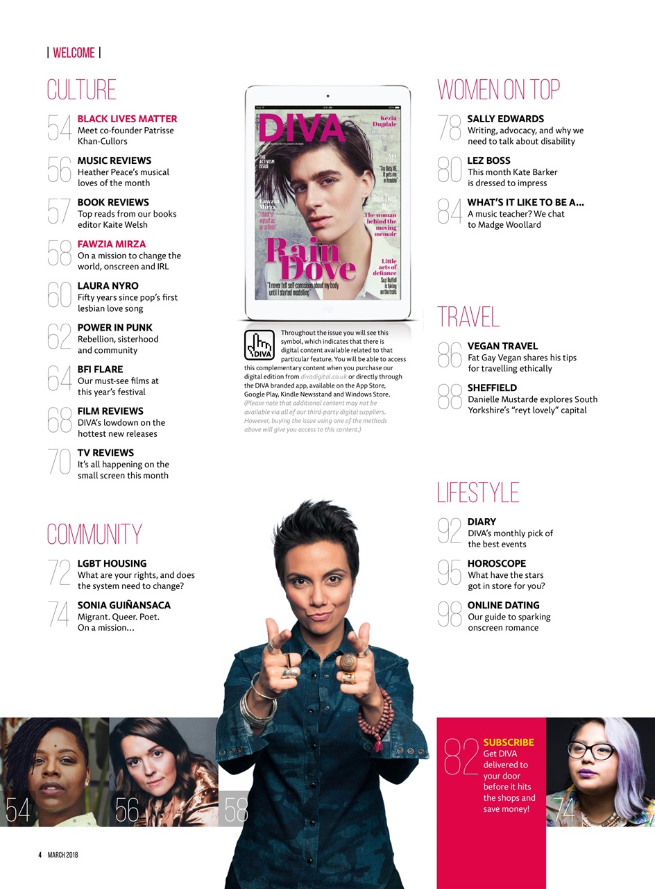 DIVA Magazine Preview Pages