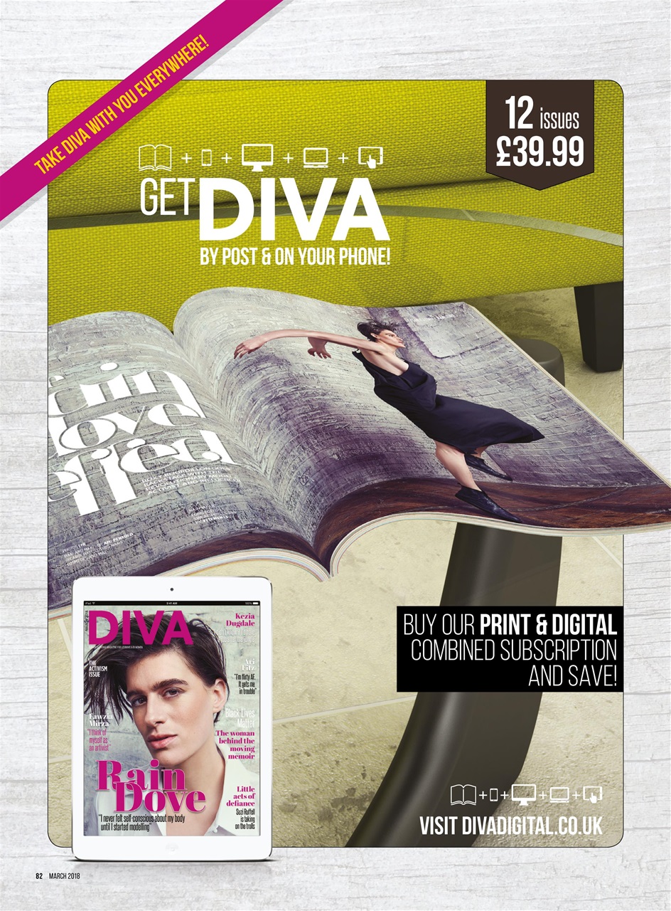 DIVA Magazine Preview Pages