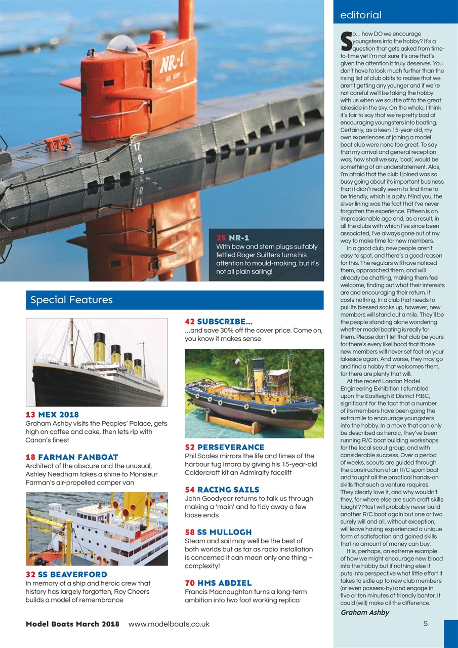 Model Boats Preview Pages