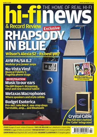 Hi-Fi News issue Mar-18
