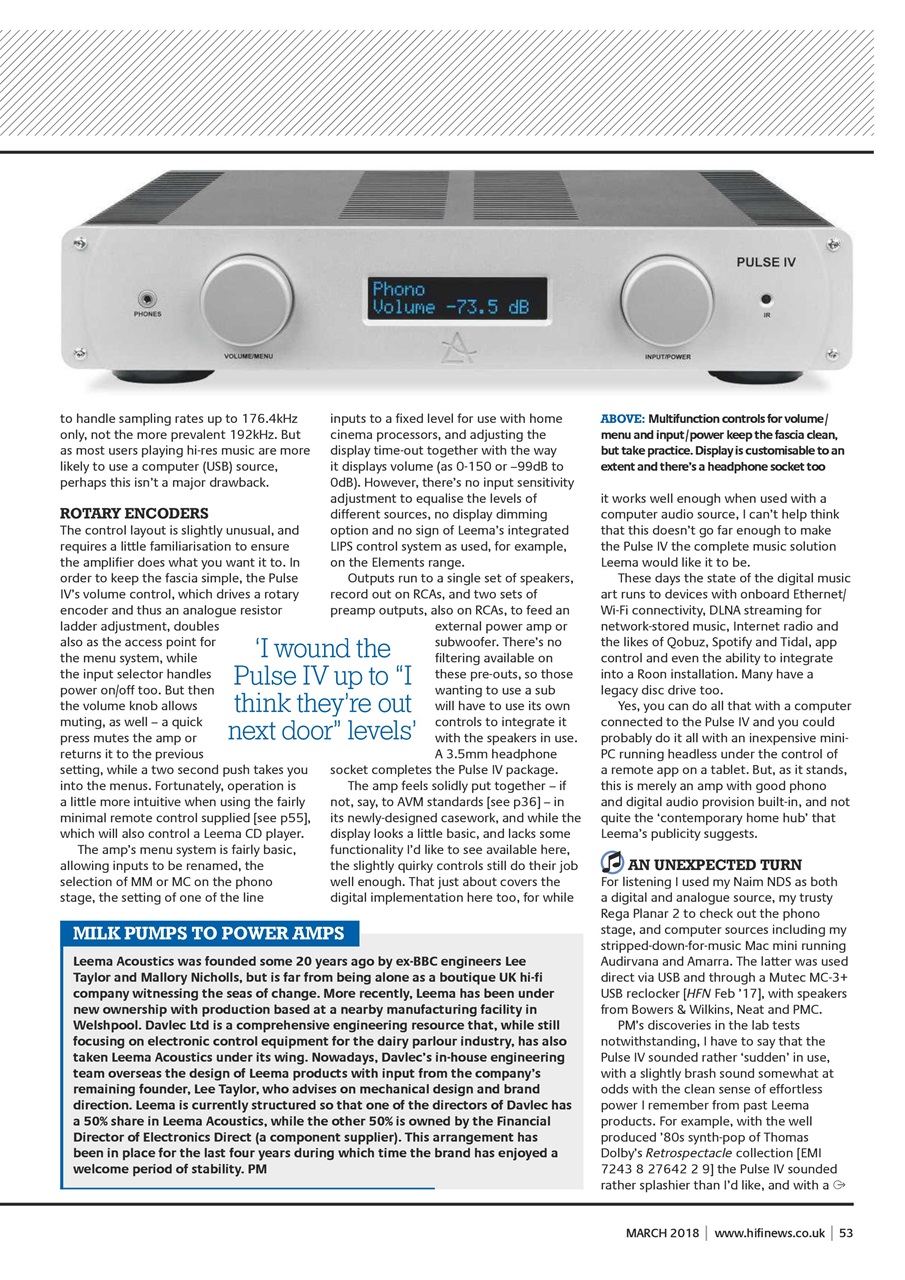 Hi-Fi News Preview Pages