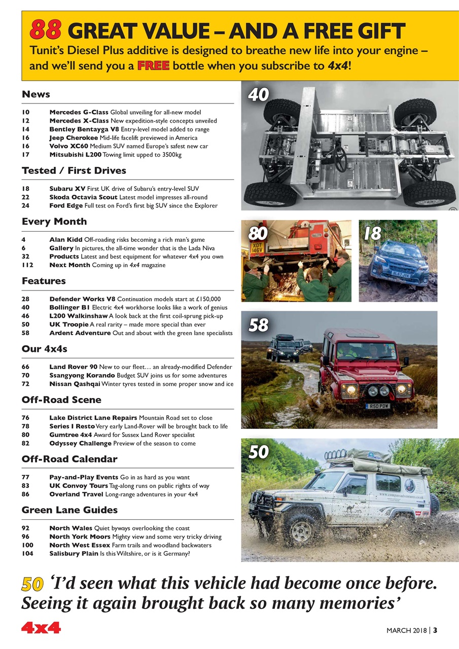 Overlander 4X4 Preview Pages