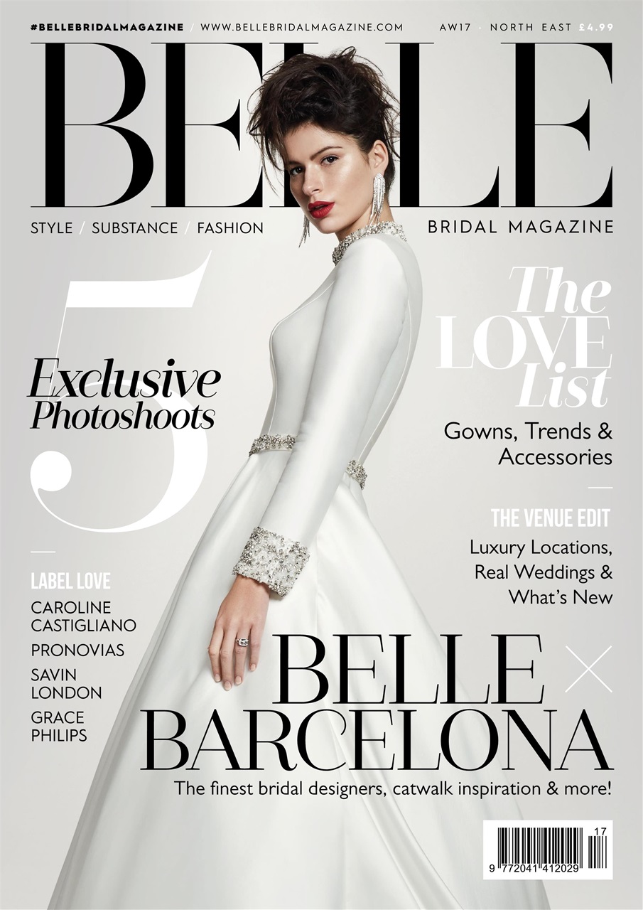 Belle Bridal Magazine Preview Pages