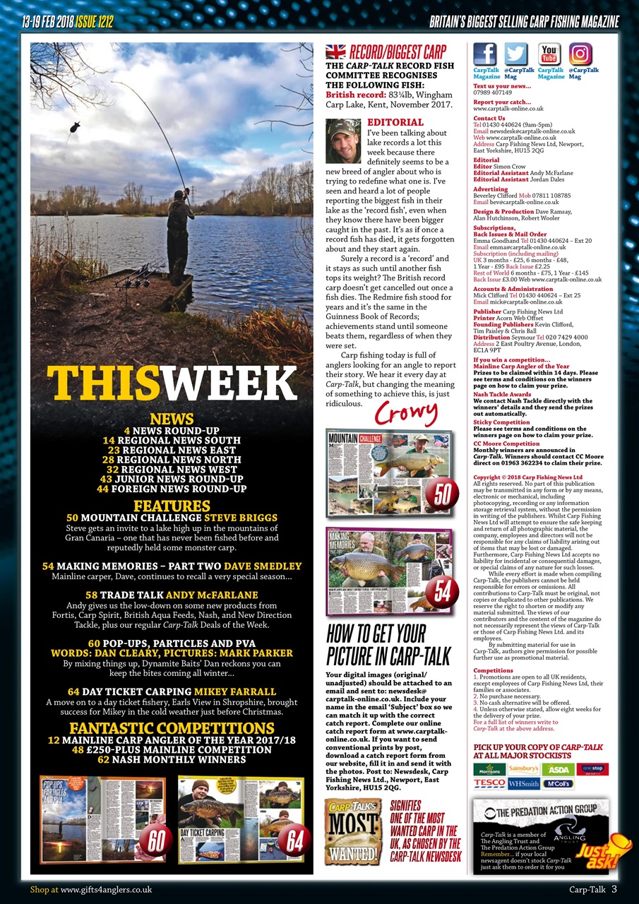 Carp-Talk Preview Pages