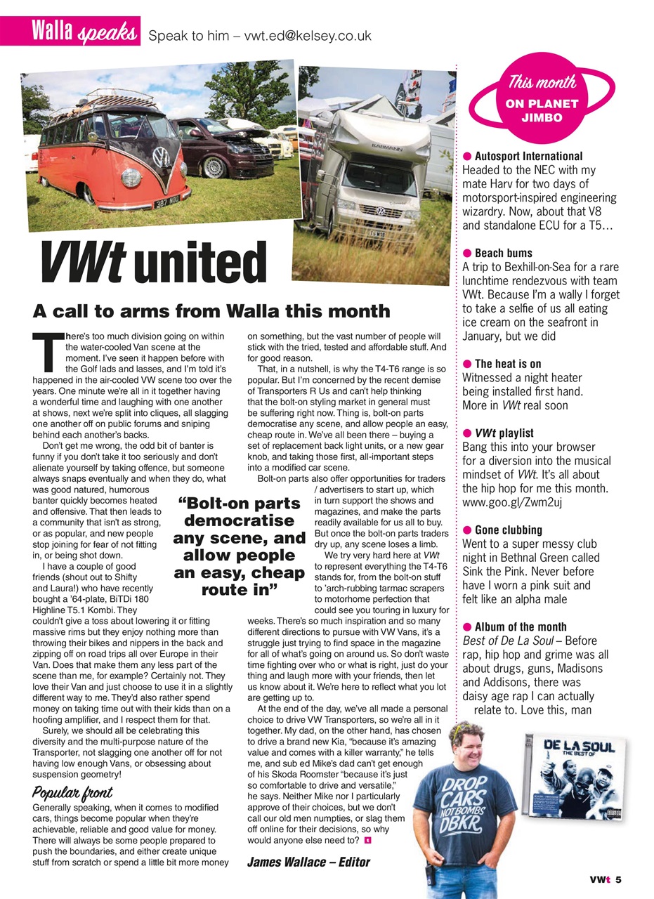 VWt Magazine Preview Pages