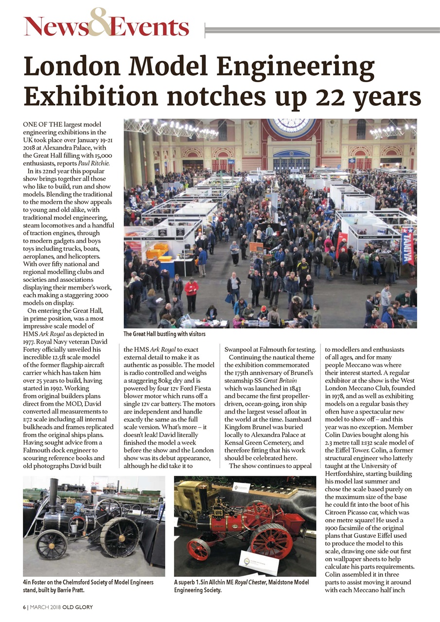 Old Glory Magazine Preview Pages