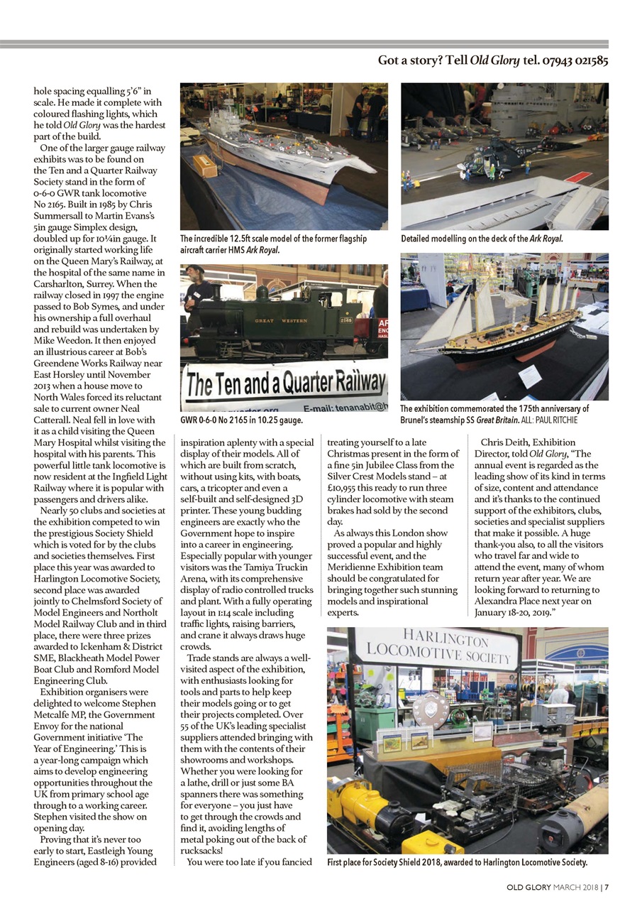 Old Glory Magazine Preview Pages