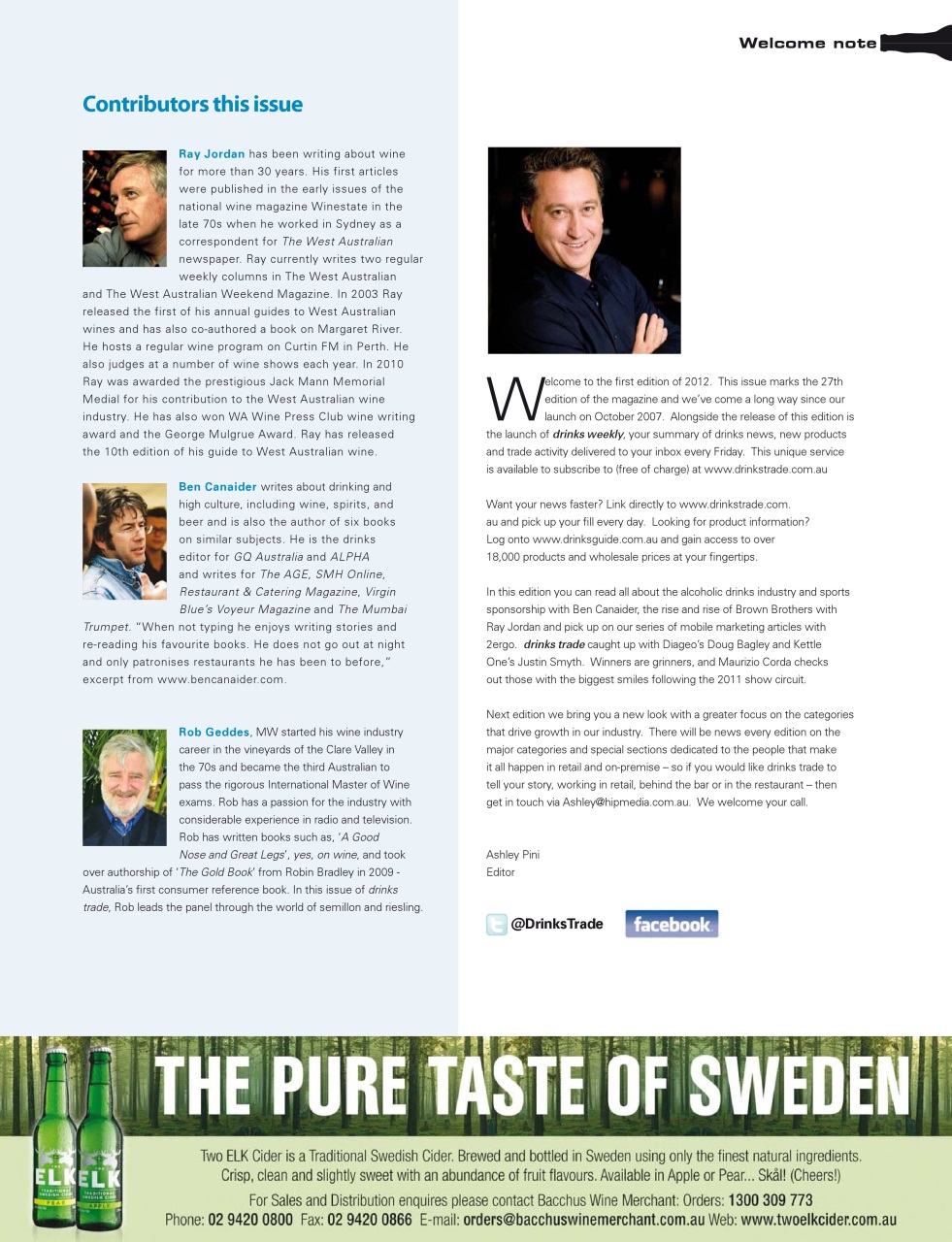 Drinks Trade Preview Pages