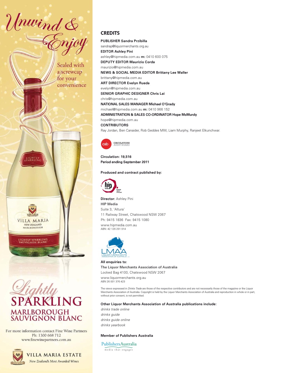 Drinks Trade Preview Pages