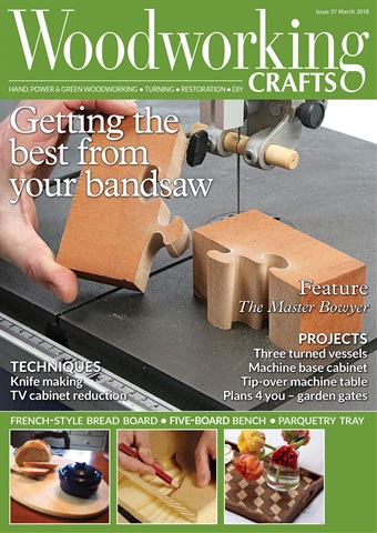Woodworking Crafts Magazine issue March 2018