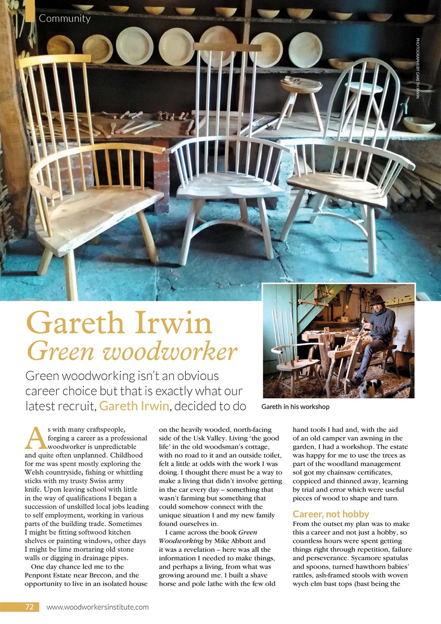 Woodworking Crafts Magazine Preview Pages