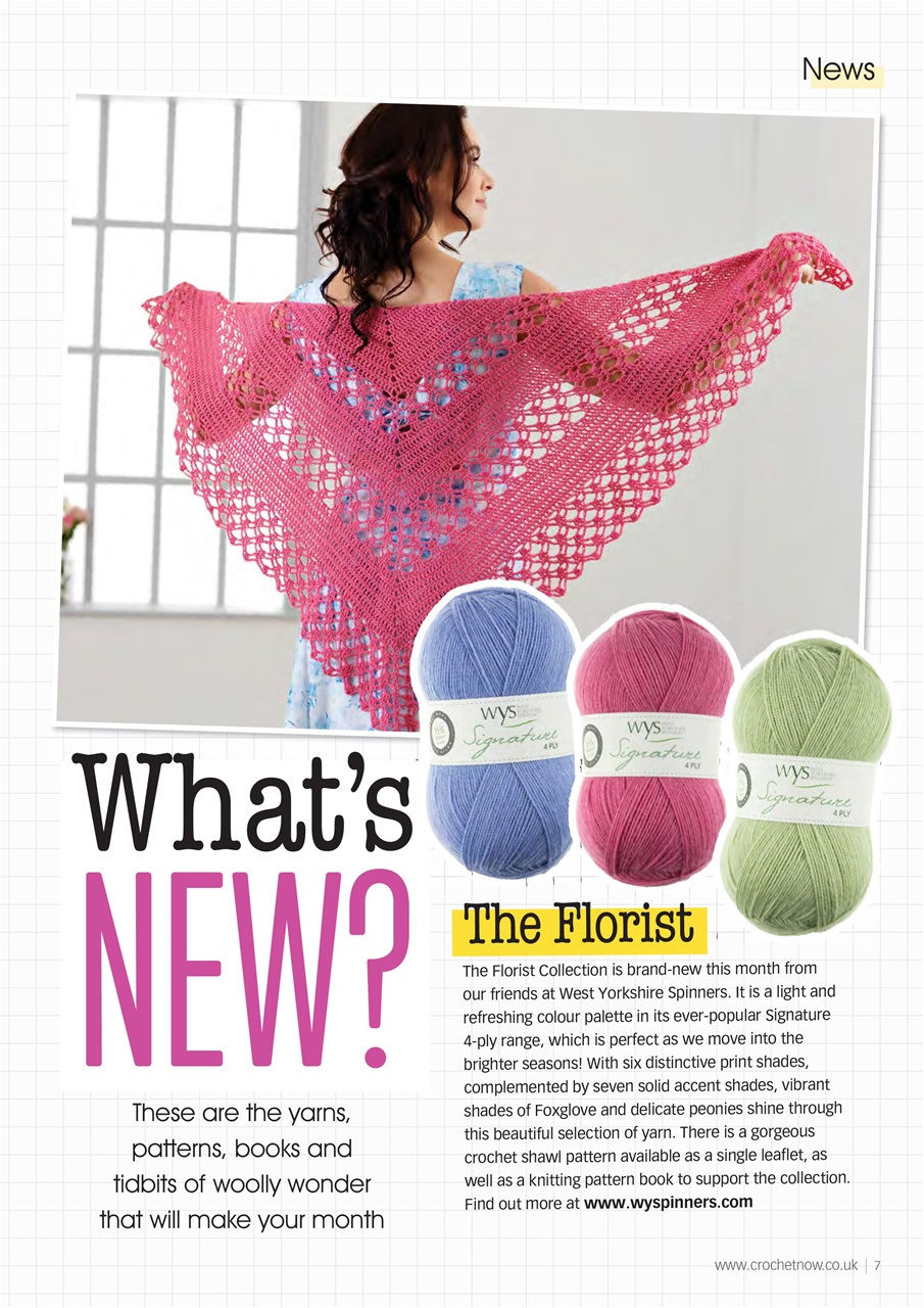 Crochet Now Magazine Preview Pages