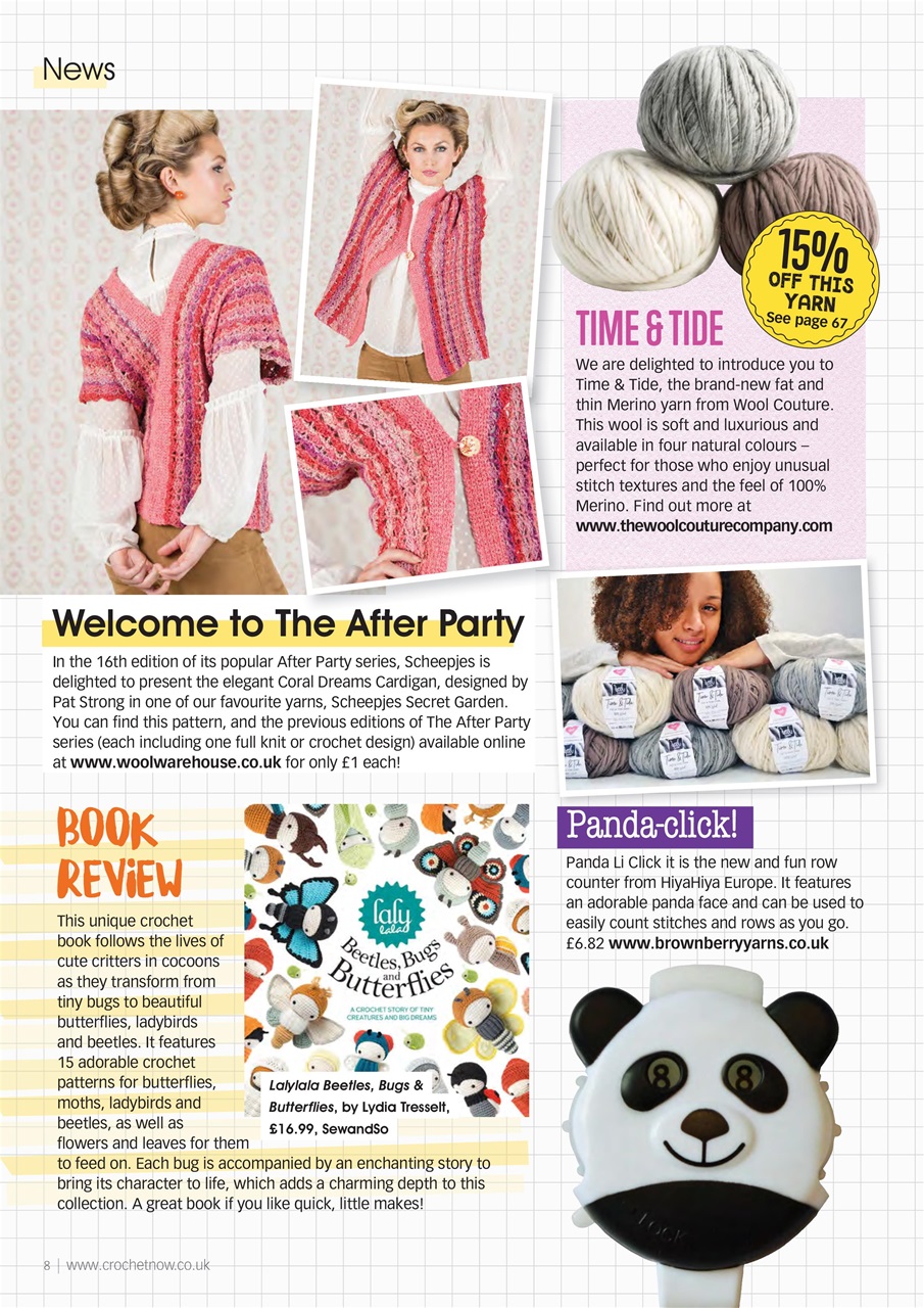Crochet Now Magazine Preview Pages
